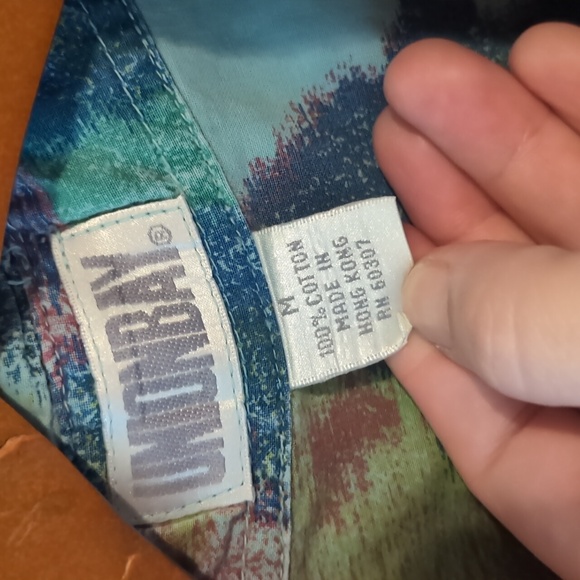 Y2K Vintage Union Bay button Down top Medium - Picture 2 of 2